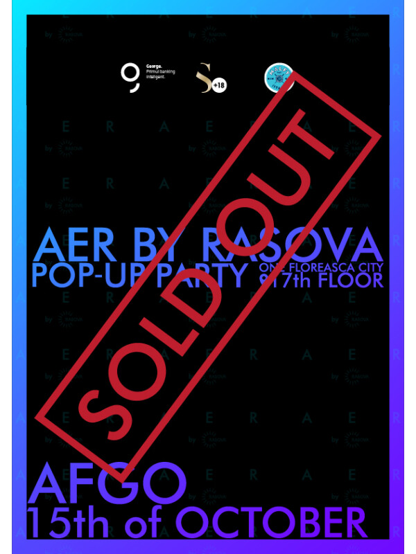 AER by RASOVA - Pop-up Party ONE Floreasca City